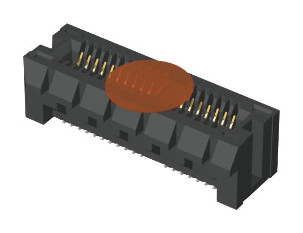 Samtec Pcie-Lp-16-01-S-Dv-A-K Card Edge Connector, Dual Side, 32Pos, Smd