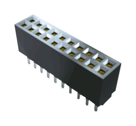 Samtec Ffmd-06-01 Connector, Plug, 12Pos, 2Row, 1.27mm