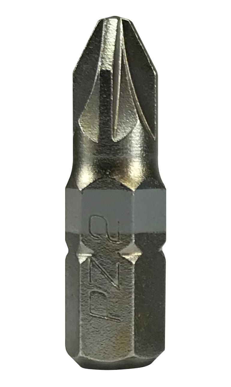 Duratool Dt000435 Pozidriv Driver Bit, Pz1, 25mm, Steel