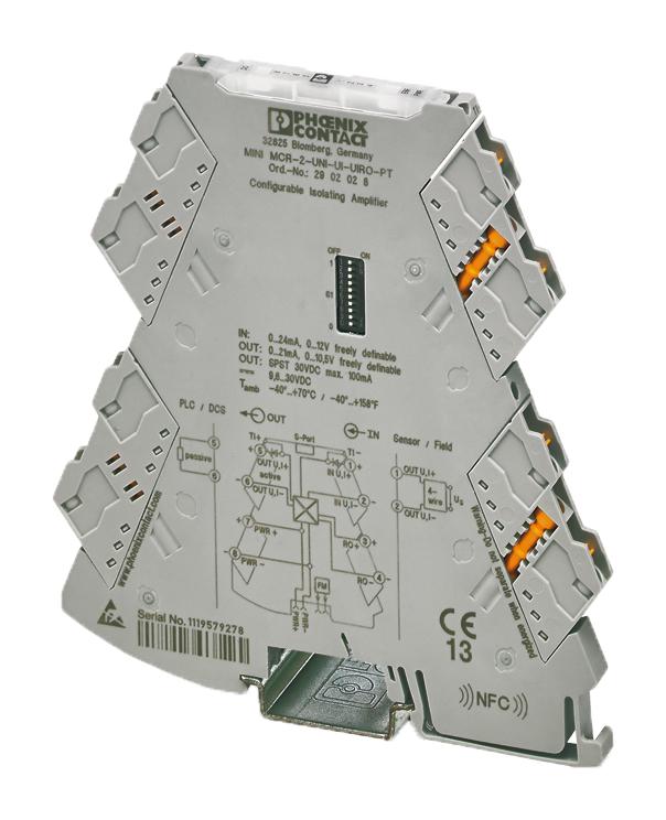 Phoenix Contact 2902028 O/p Isolator, 1Ch, Current/volt, 9.6-30V