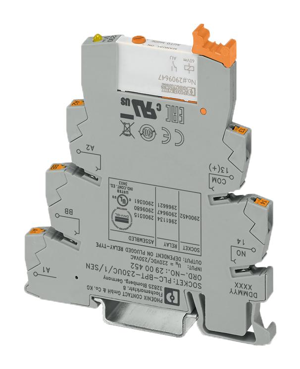 Phoenix Contact 2909680 Relay Module, Spst, 0.05A, 30V, Socket