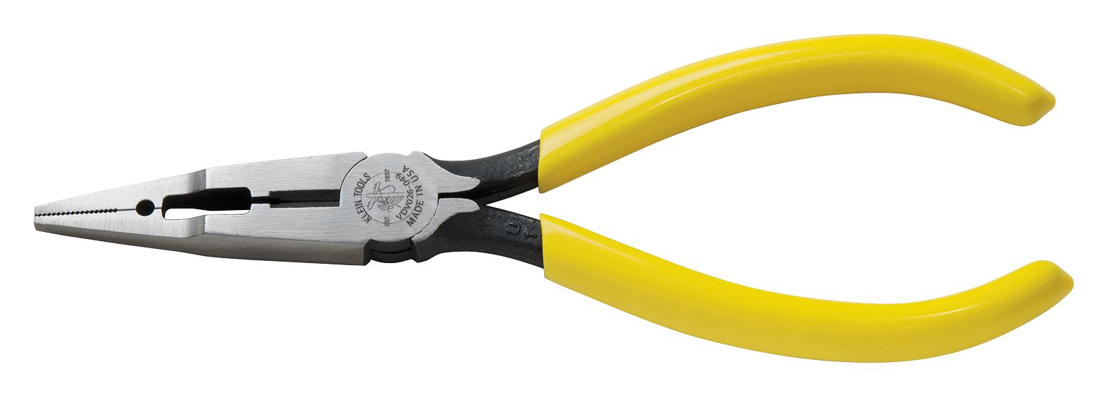 Klein Tools Vdv026-049 Plier, Long Nose, 172.6mm, Yellow