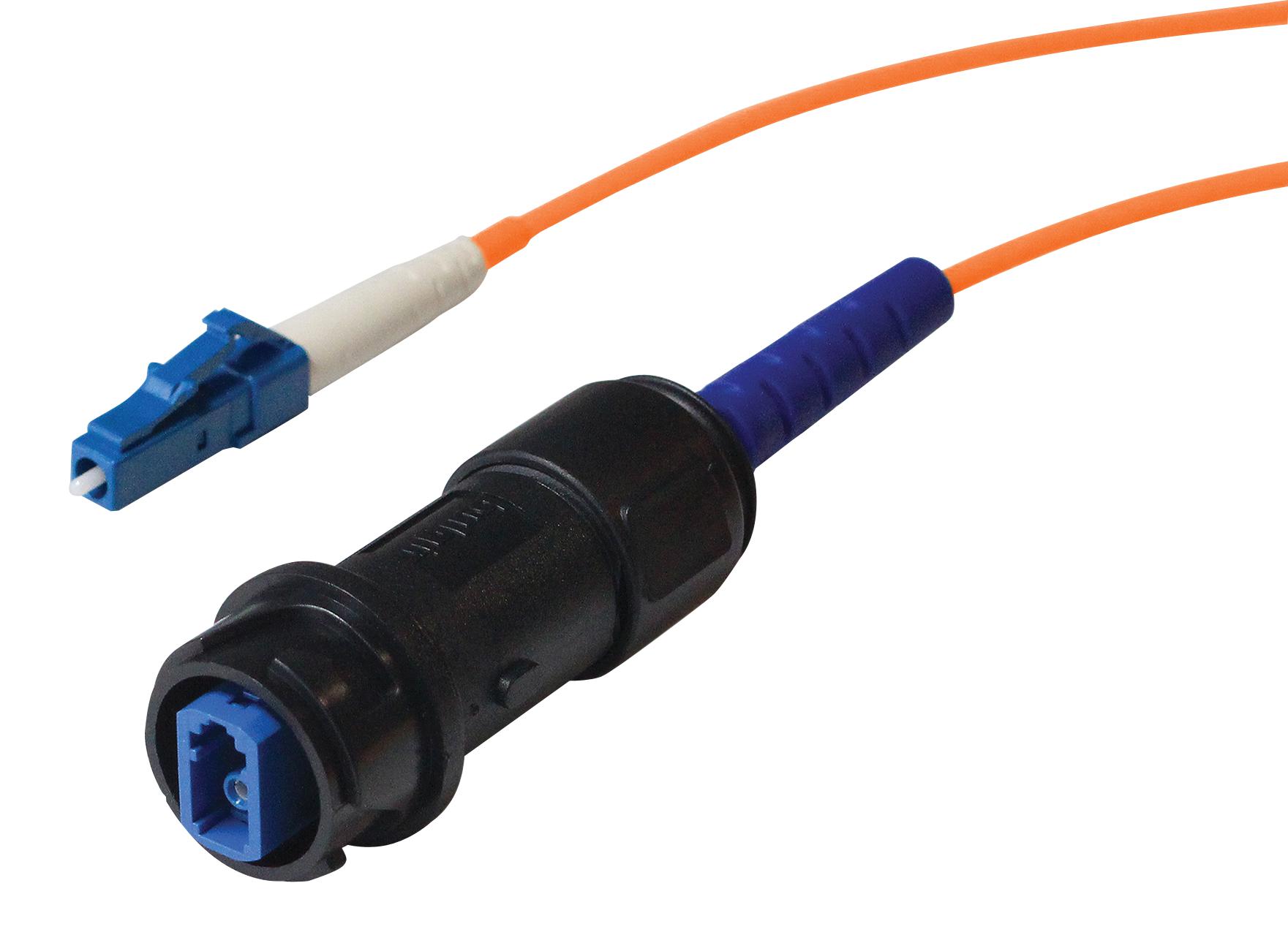 Bulgin/partner Stock Pxf4051Bab Fibre Optic Cable, Lc-Lc Duplex, 10M