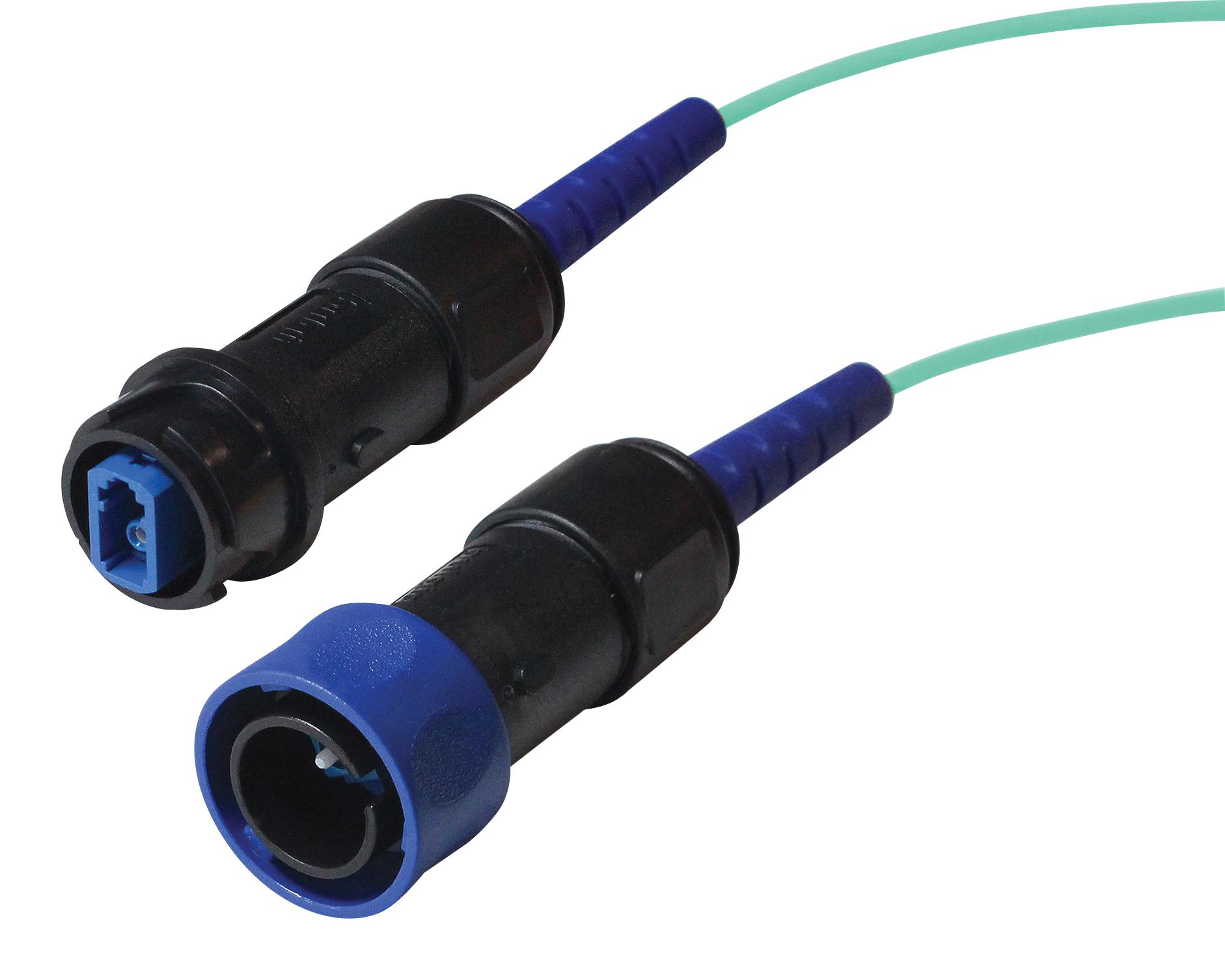 Bulgin/partner Stock Pxf4054Cab Fibre Optic Cable, Lc-Lc Duplex, 10M