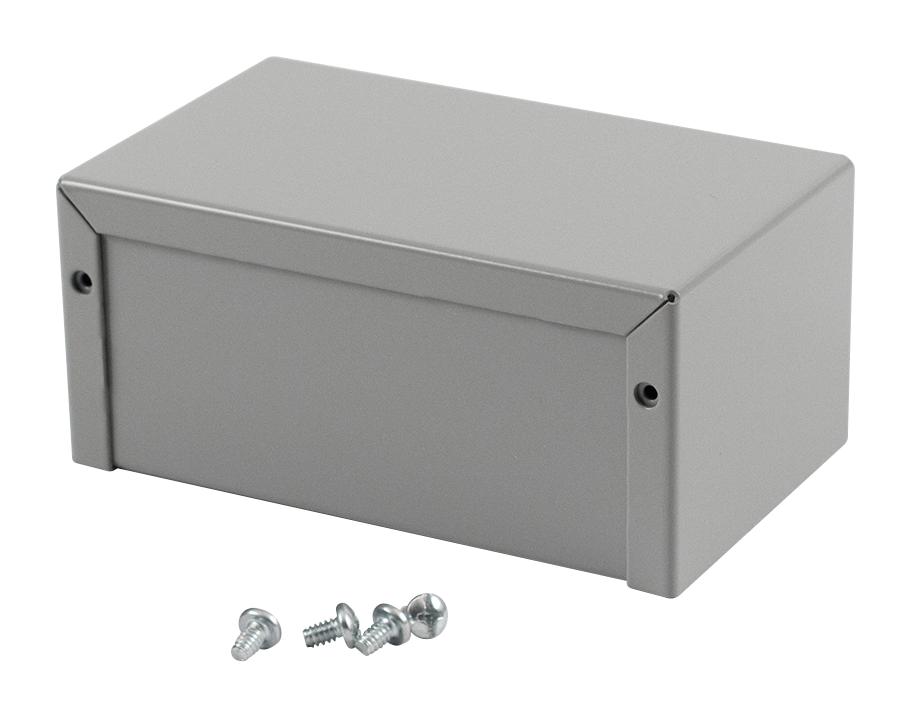 Hammond 1411N Enclosure, Utility Box, Aluminium, Grey