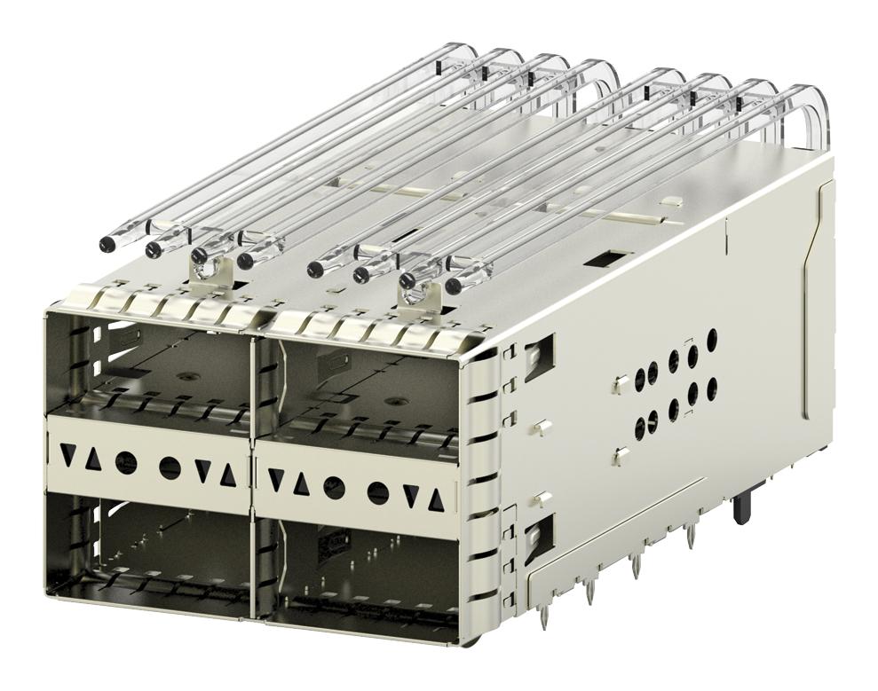 Te Connectivity/partner Stock 2308171-3 Cage Conn, Zqsfp, 2X2 Stacked, Press Fit