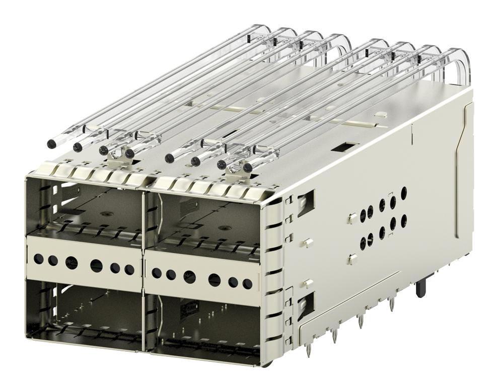 Te Connectivity/partner Stock 2308171-7 Cage Conn, Zqsfp, 2X2 Stacked, Press Fit