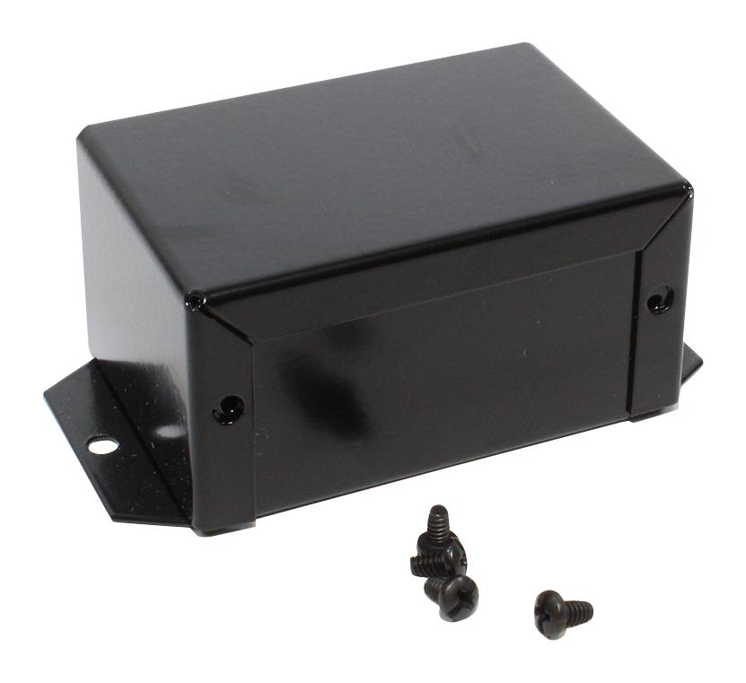 Hammond 1411Fbdbk. Enclosure, Utility Box, Aluminium, Black