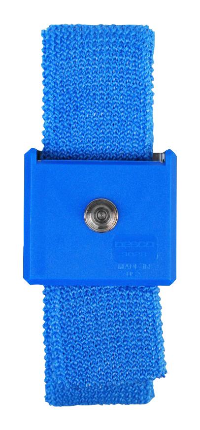 Desco 09028 Wrist Band, Adjustable, 330mm, Blue