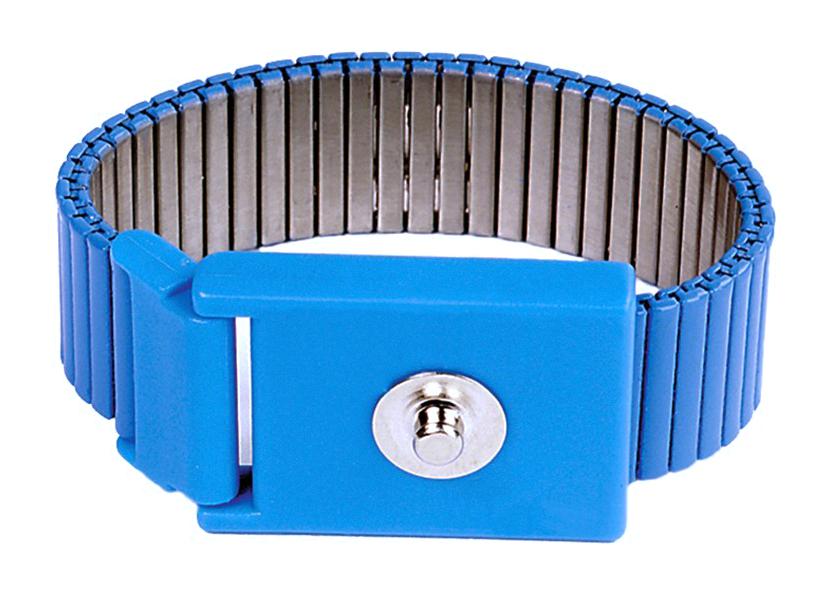 SCS Amws Adj Metal Wrist Band, Blue, 4M