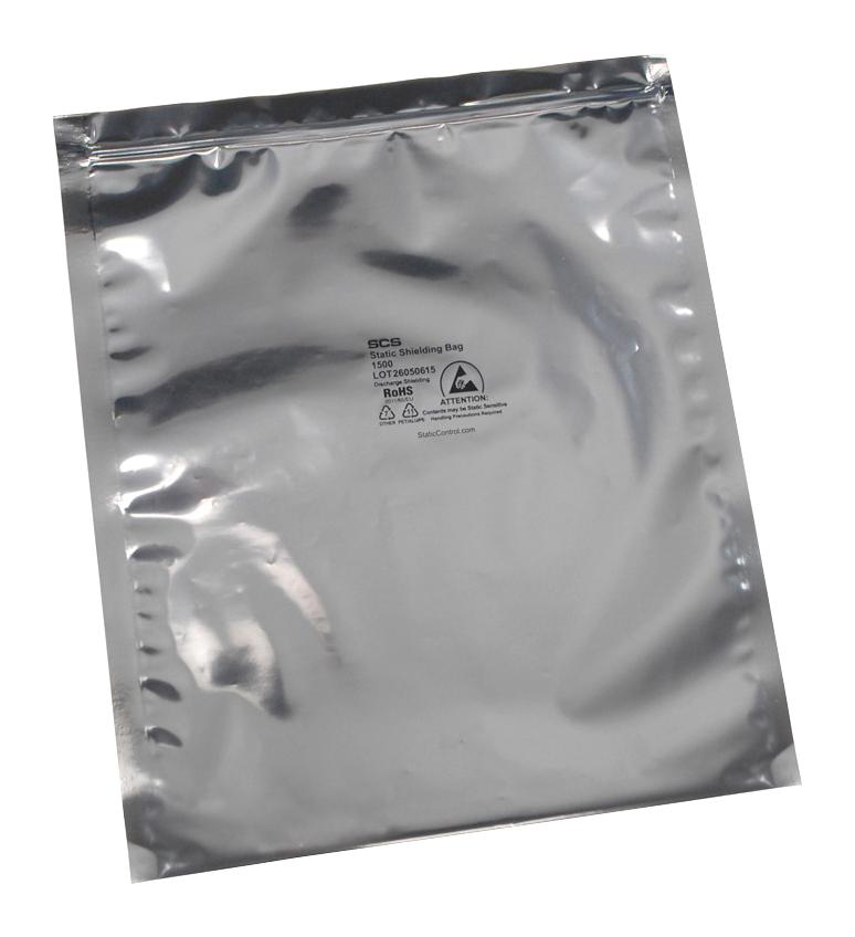 SCS 150Z1012 Shielding Metal-Out Bag, 254mm X 304.8mm