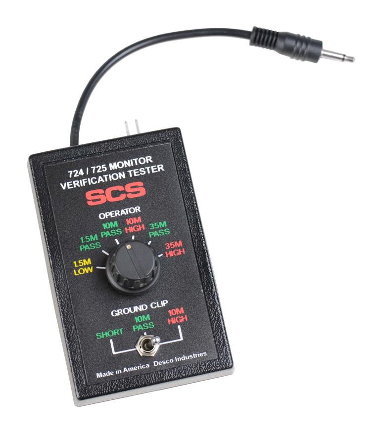 SCS 770065 Monitor Verification Tester, Led