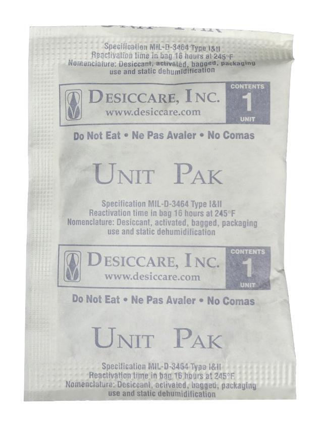 SCS 1Pldes300 Desiccant Pouch, Plastic