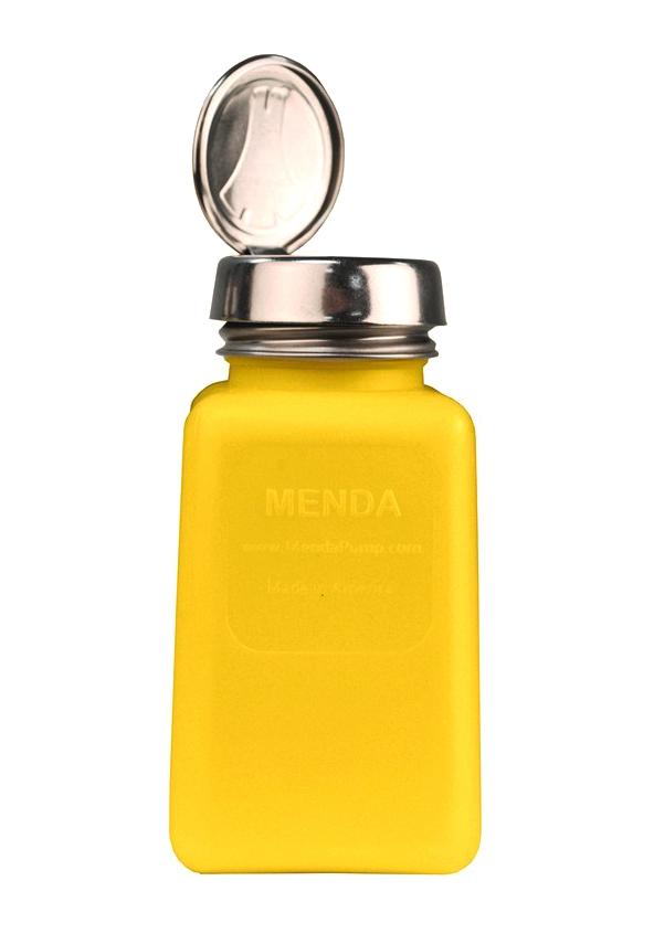 Menda 35276 Dispenser, Pump Bottle, Yellow, 180Ml