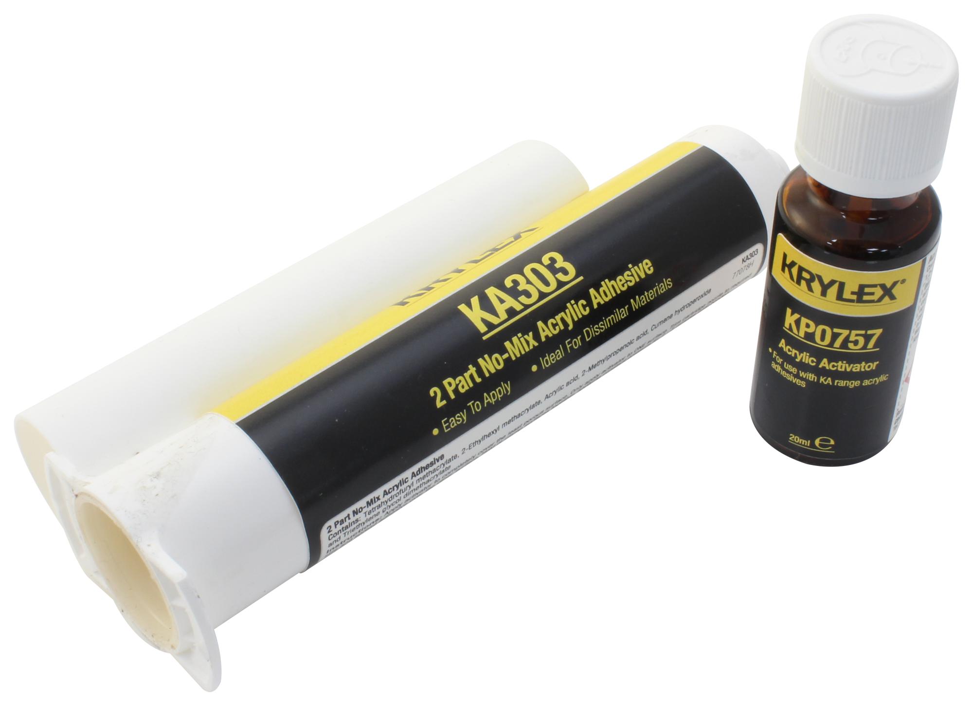 Krylex Ka303, 80Ml & Activator Structural Adhesive, Acylic, 80Ml