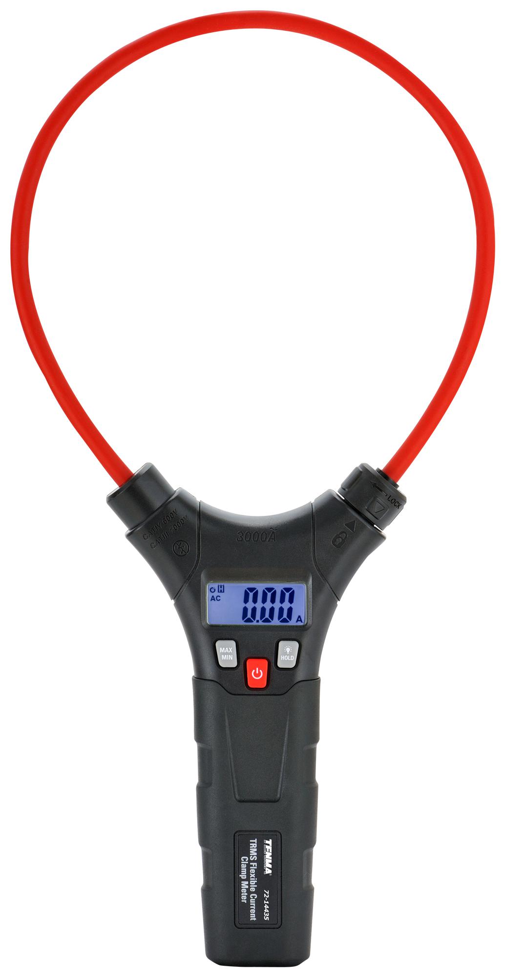 Tenma 72-14435 Flex Clamp Meter, True Rms, 3Ka