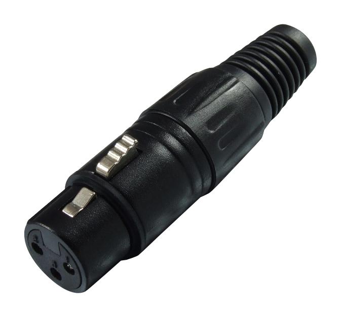 Multicomp Pro Ps000229 Connector, Xlr, Rcpt, 3Pos, Cable