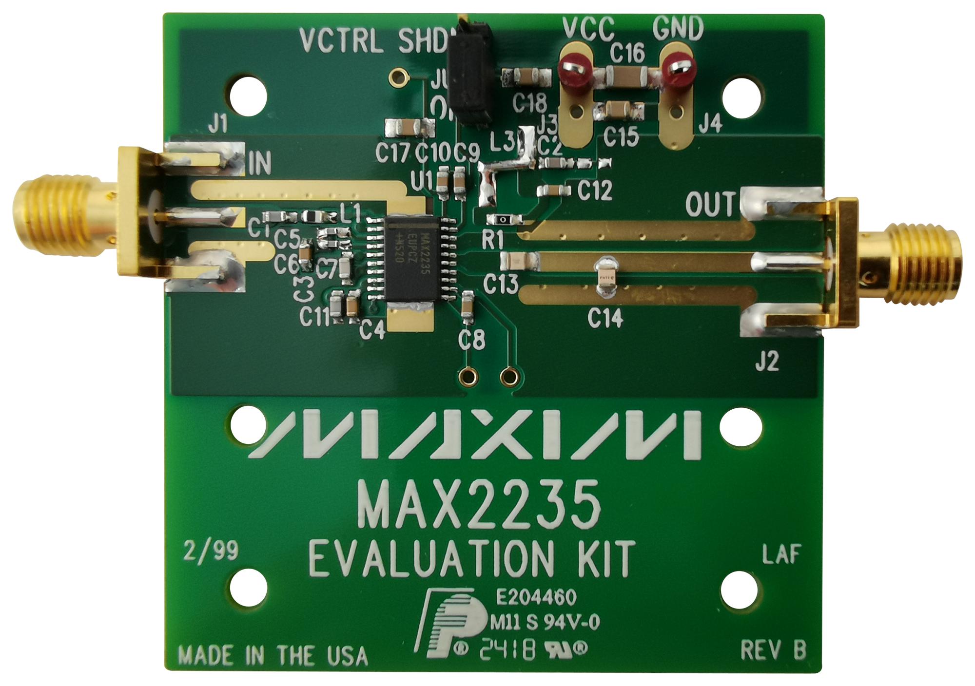 Analog Devices Max2235Evkit+ Evaluation Kit, Power Amplifier