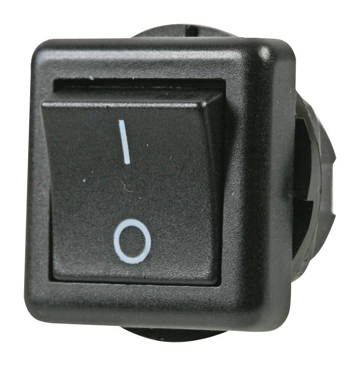 Multicomp Pro Mcr13-136A-05 Rocker Switch, Spst, 10A, 125Vac, Panel