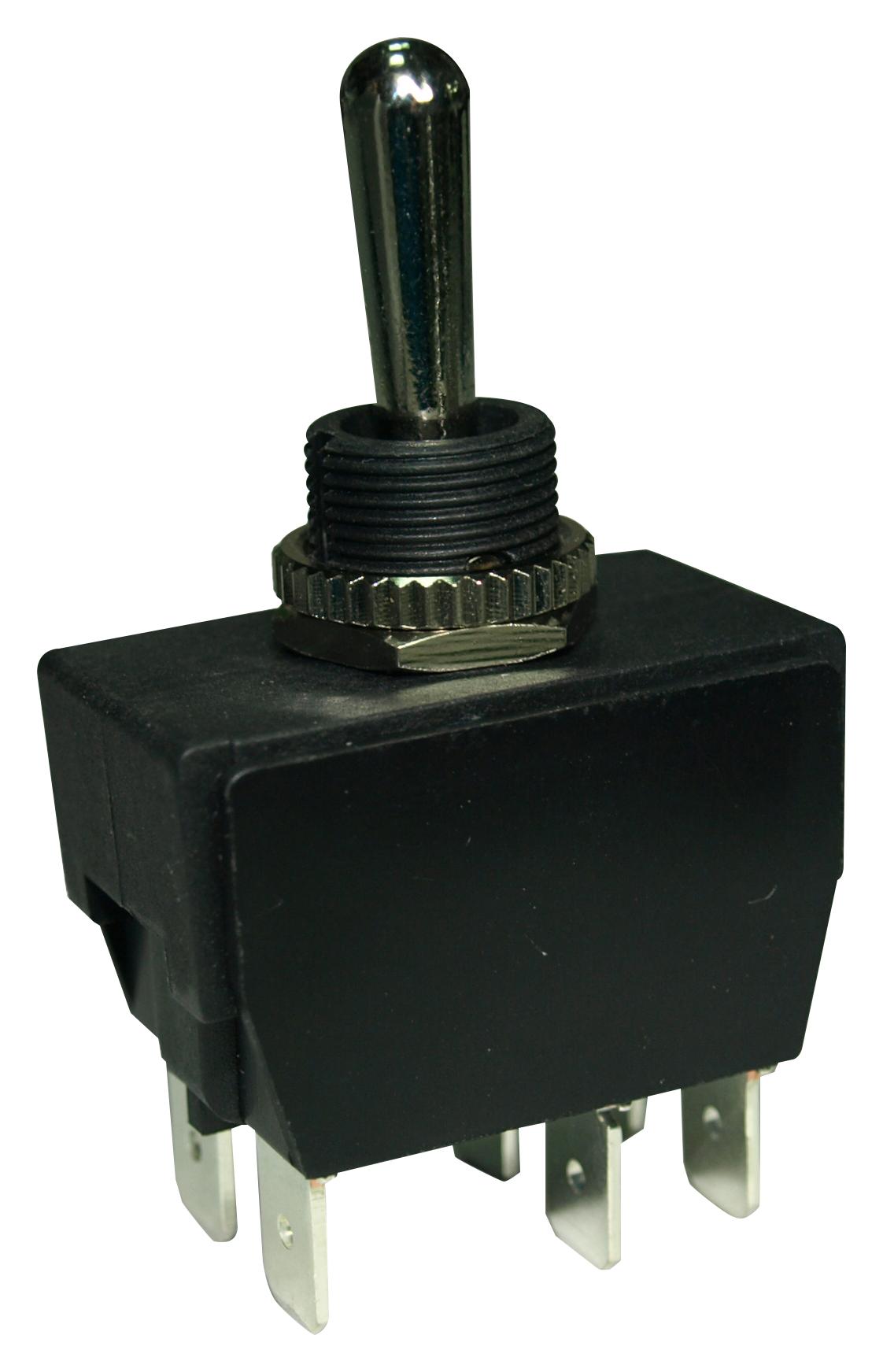 Multicomp Pro Mcr13-448F1-01A-1Hr Toggle Switch, Dpst, 16A, 250Vac, Panel