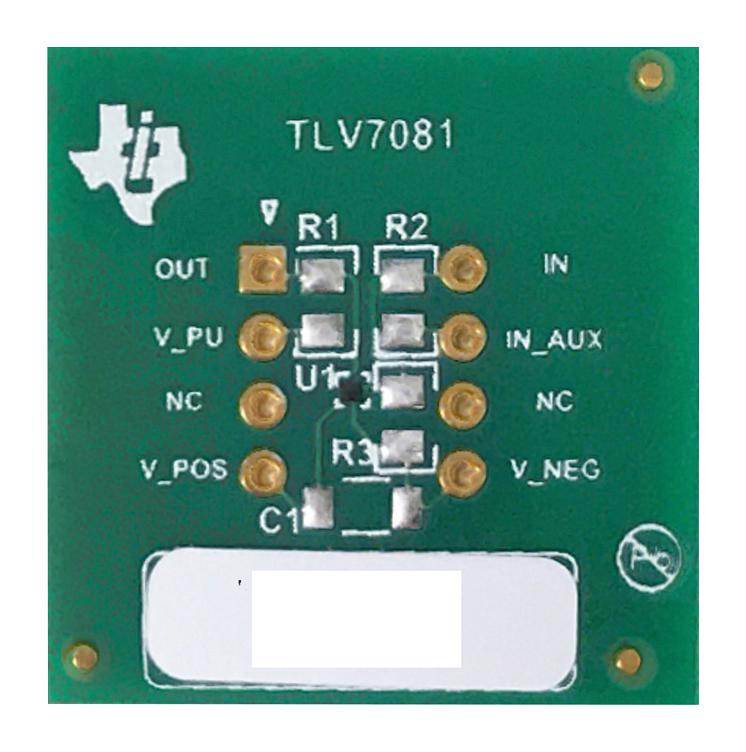 Texas Instruments Tlv7081Evm Eval Module, Nanopower Comparator