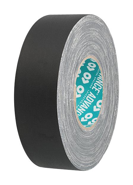 Advance Tapes At180 Black 50M X 50mm Tape, Pe Cloth, 50M X 50mm