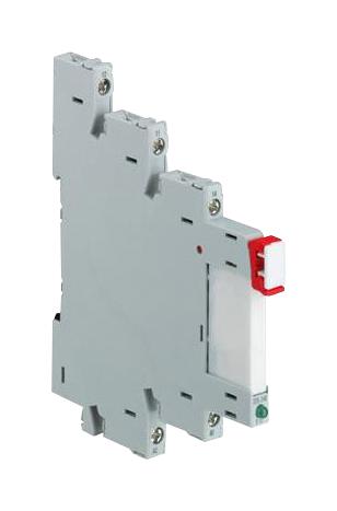 Abb 1Svr405521R5100 Relay Socket, 250Vac, Din Rail, Screw