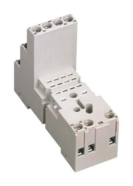 Abb 1Svr405651R1100 Relay Socket, 7A, 250V, Din Rail