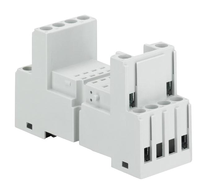 Abb 1Svr405651R2000 Relay Socket, 7A, 250V, Din Rail