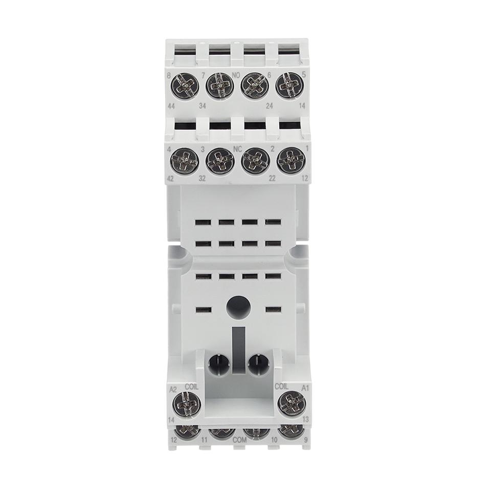 Abb 1Svr405651R3000 Relay Socket, 7A, 250V, Din Rail