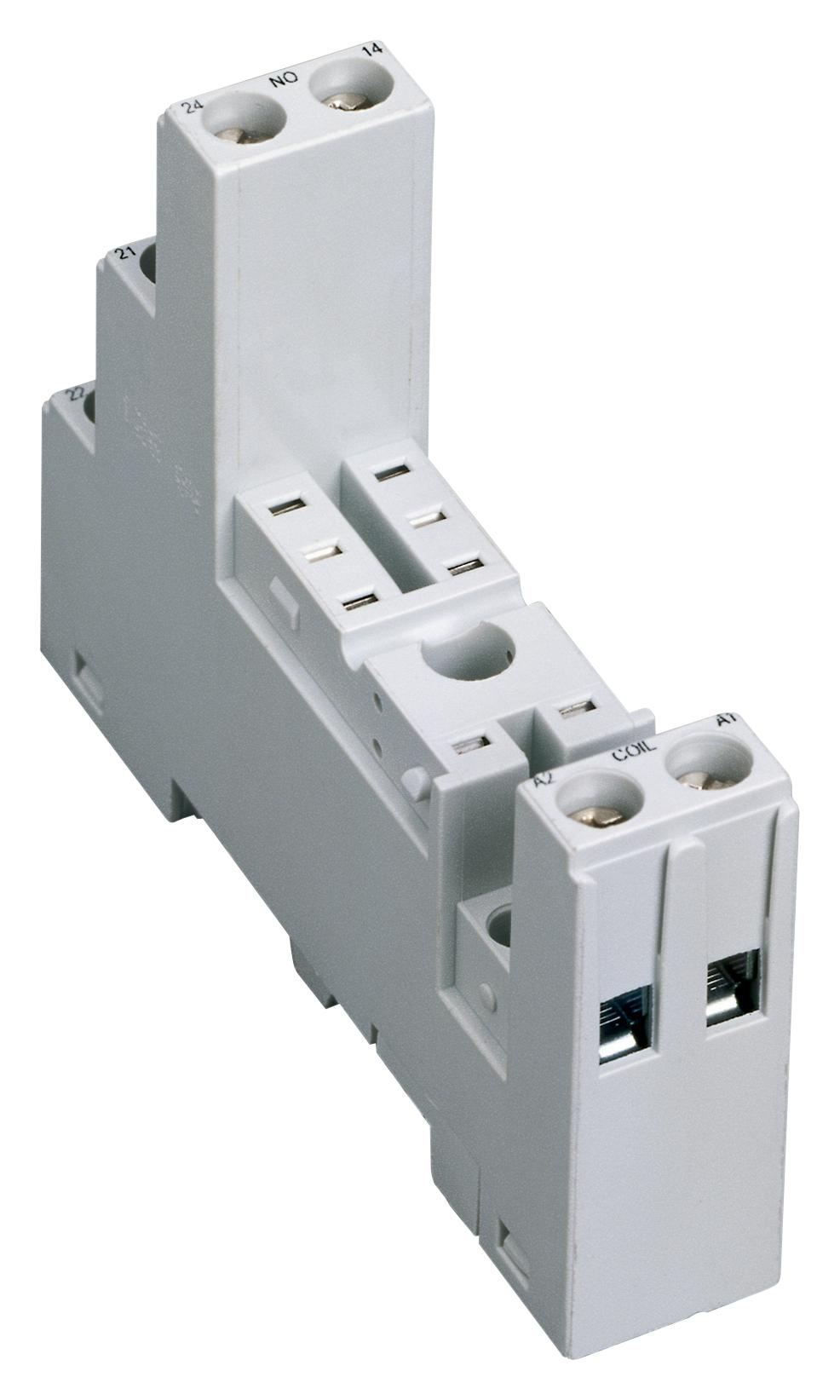 Abb 1Svr405650R0000 Relay Socket, 10A, 250V, Din Rail