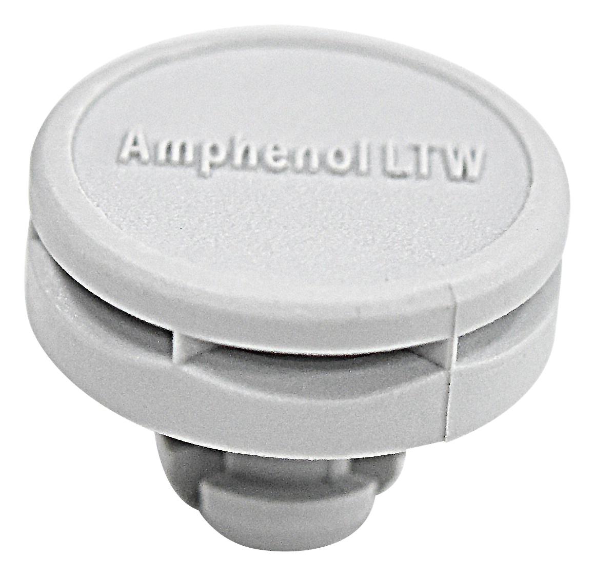 Amphenol LTW Vent-Pq1Ngy-O8001 Vent, Snap, Nylon, Grey, Ip68/ip69K