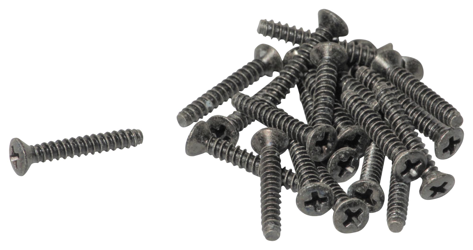 Hammond 1593Qs100Bk Screw, Black, 100Pk, Enclosure