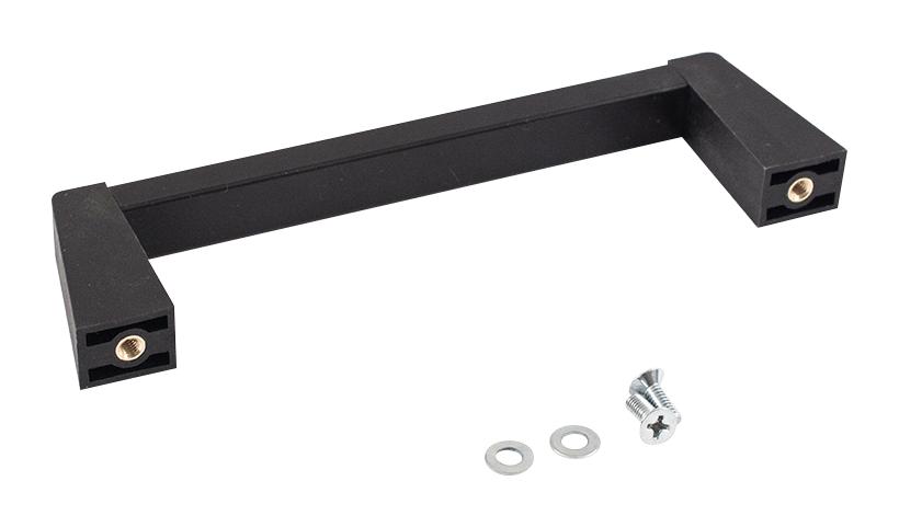 Hammond 1427Mbb Handle, Alum/nylon, Black, Enclosure