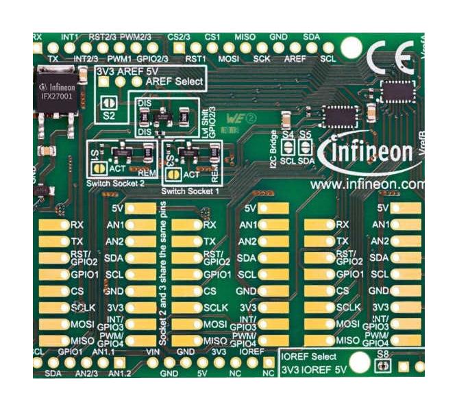 Infineon Myiotadaptertobo1 My Iot Adapter Brd, Arduino Development