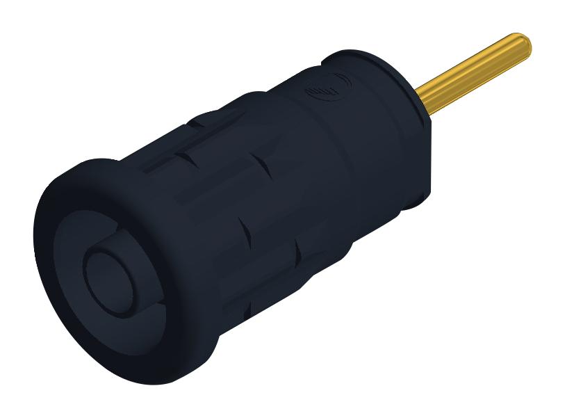 Hirschmann Test And Measurement 972363100 Connector, Banana, Socket, 24A, Solder, Blk