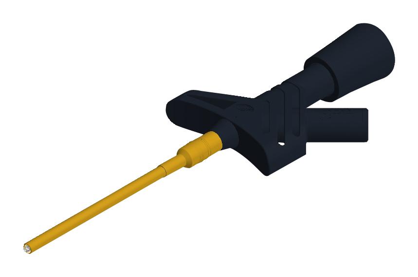 Hirschmann Test And Measurement 975106100 Clamp-Type Test Probe, 3A, 1Kv, Black