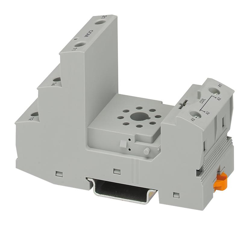 Phoenix Contact 2900935 Relay Socket, 12.5A, 250Vac/dc, Din Rail