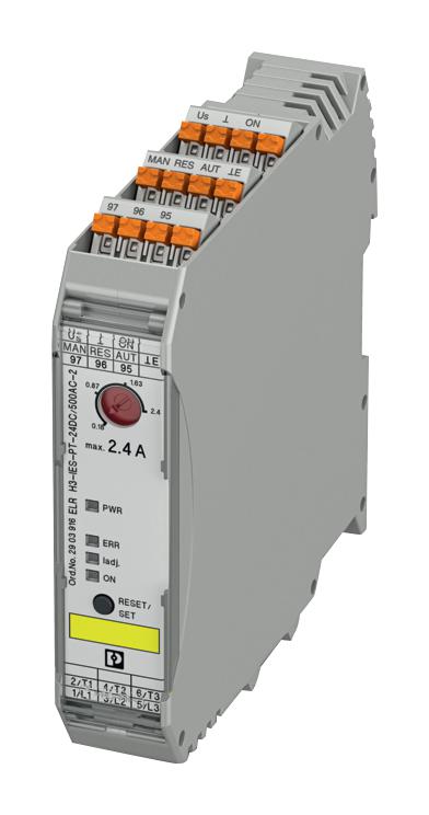 Phoenix Contact 2903916 Hybrid Motor Starter, 3-Ph, 2.4A, 30Vdc