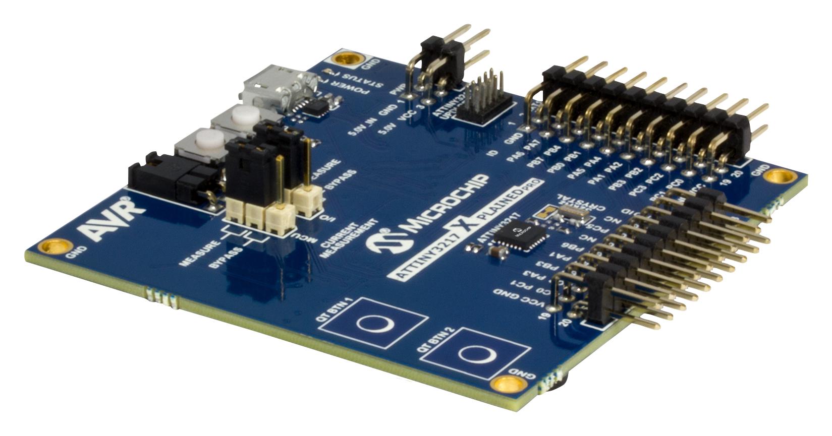 Microchip Technology Technology Attiny3217-Xpro Xplained Pro Eval Kit, 8Bit Tinyavr Mcu