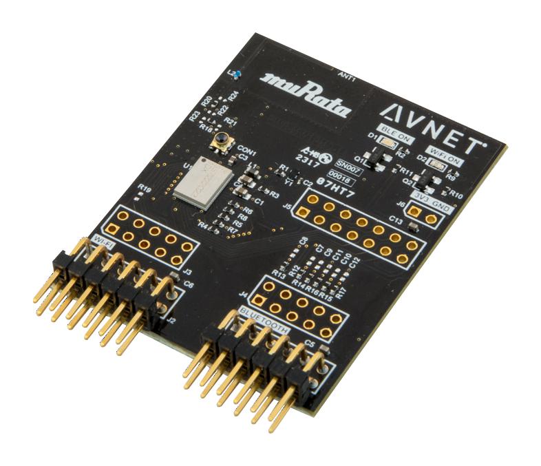 Avnet Aes-Pmod-Mur-1Dx-G Wi-Fi/ble Pmod, Zedboard/ultrazed-Eg Kit