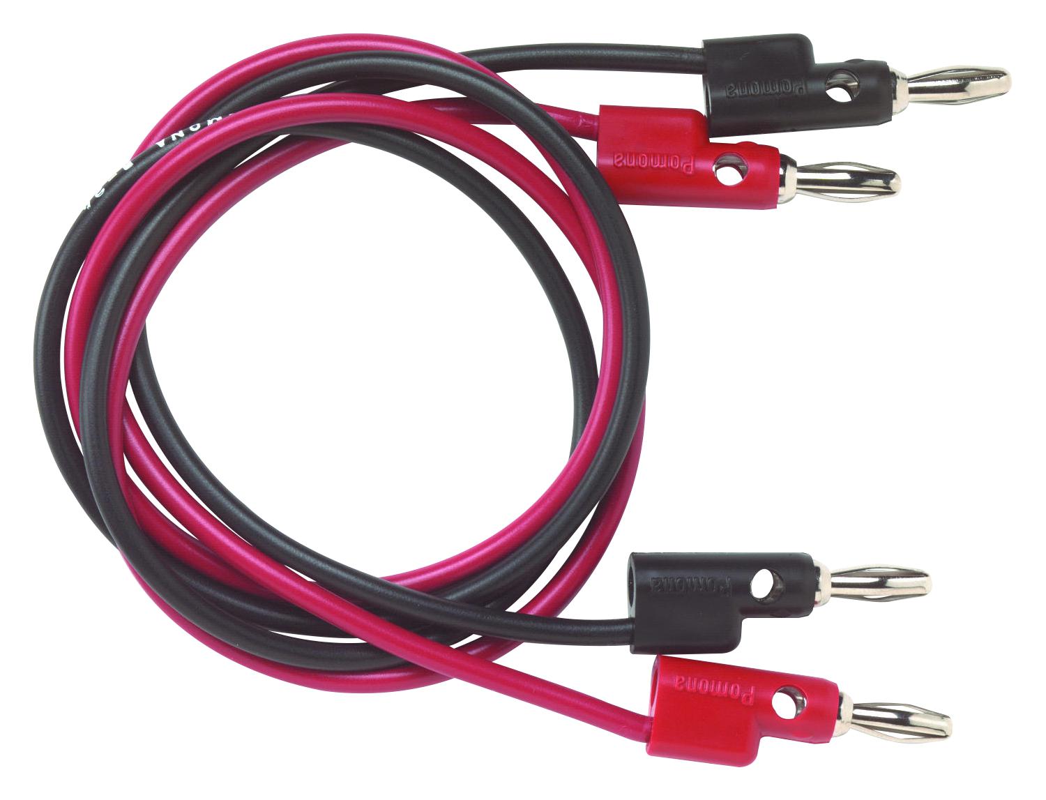 B3602 Pomona, Banana Test Lead, 4mm Stackable Banana Plug, 4mm