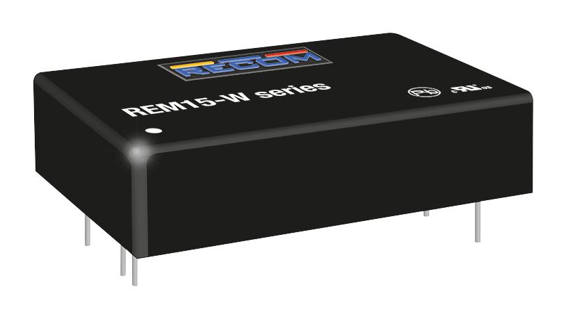 RECOM Power Rem15-2412Sw Dc-Dc Converter, 12V, 1.25A