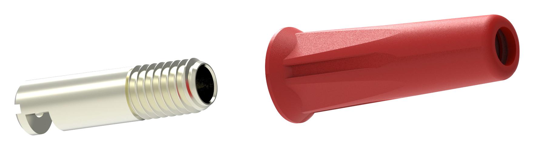 Multicomp Pro 72-14124 Connector, Banana, Jack, 36A, Solder, Red