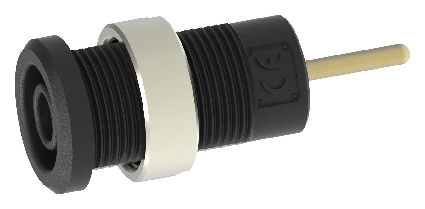 Multicomp Pro 72-14204 Connector, Banana, Jack, 36A, Th, Blk