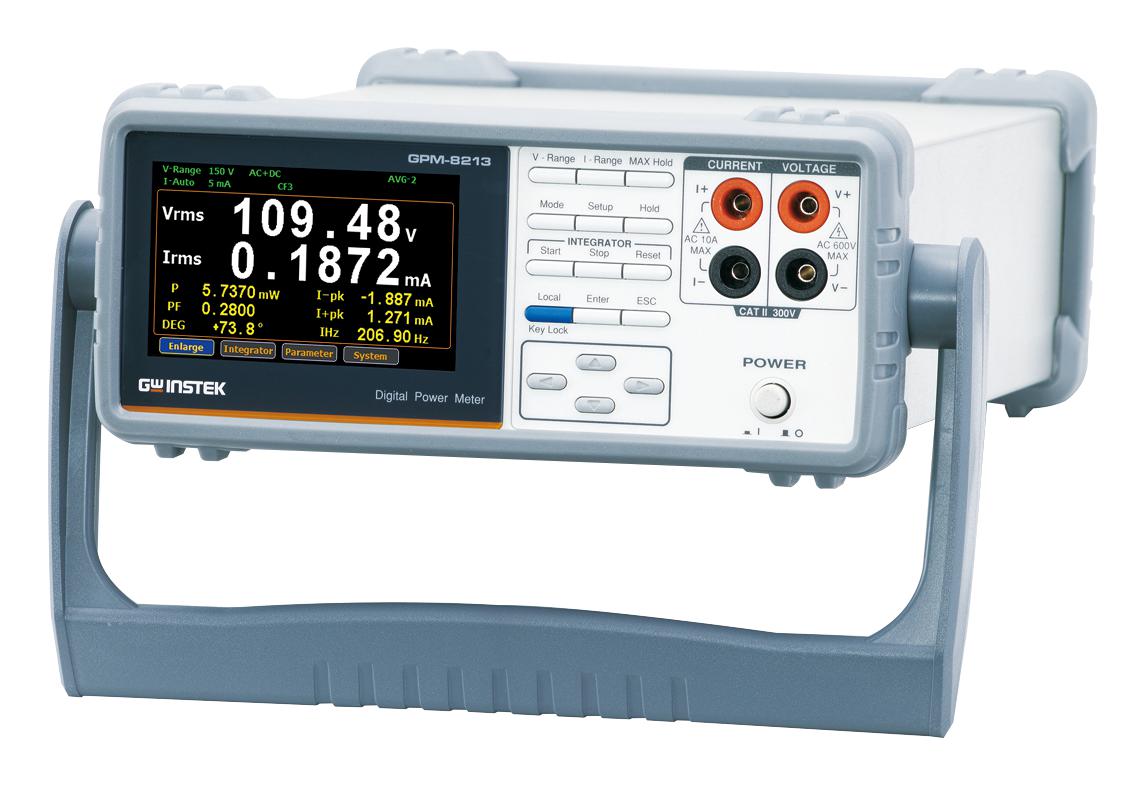 Gw Instek Gpm-8213 Power Analyzer, 2Ch, 6Khz, 600V