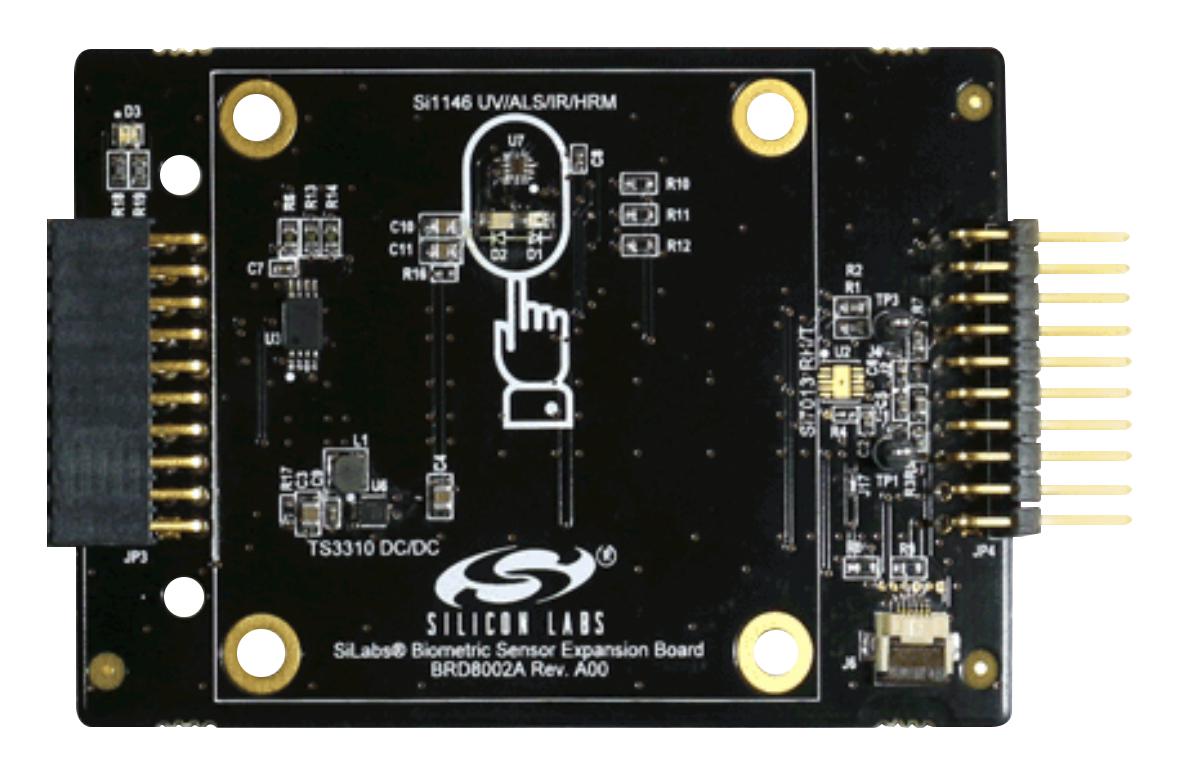 Silicon Labs Biometric-Exp-Evb Eval Brd, Heart Rate Monitor