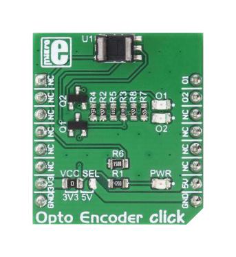 MikroElektronika Mikroe-2549 Opto Encoder Click Board