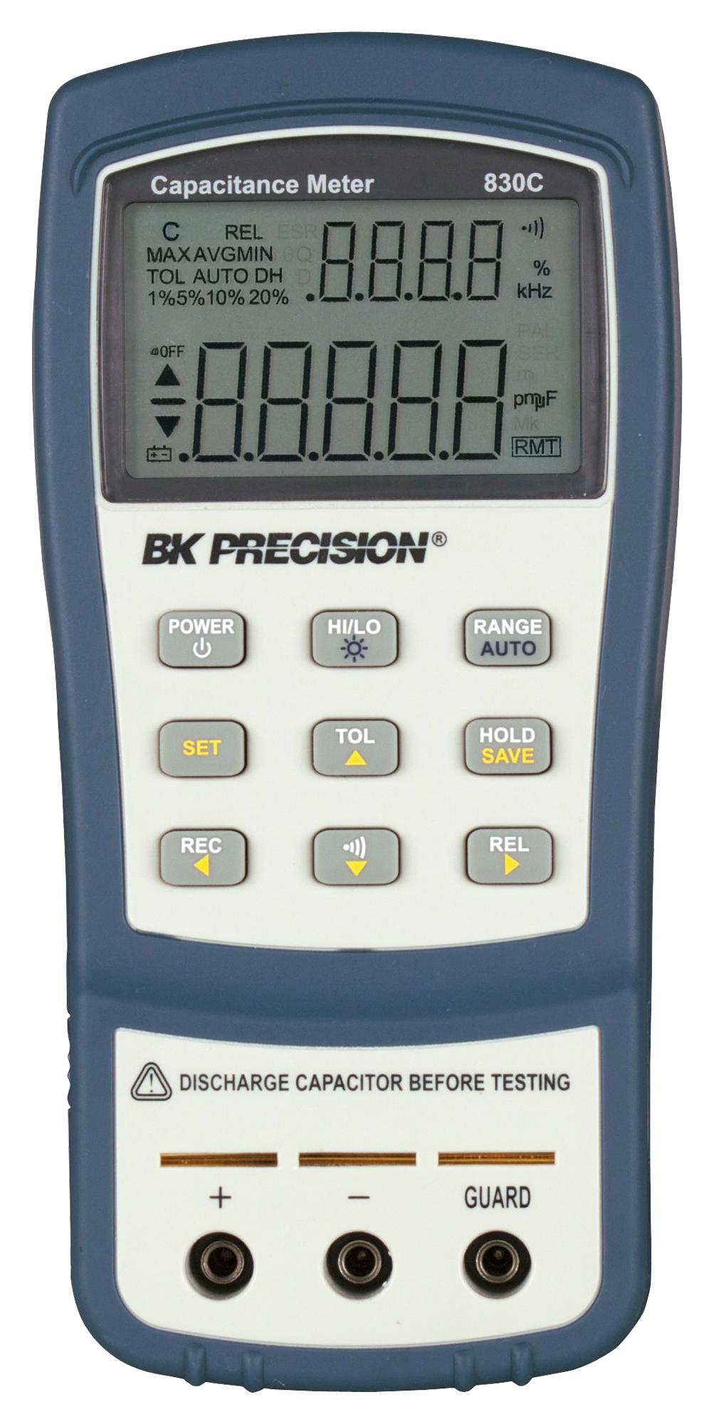 B&K Precision Bk830C Capacitoracitance Meter, Hh, 0.19999F