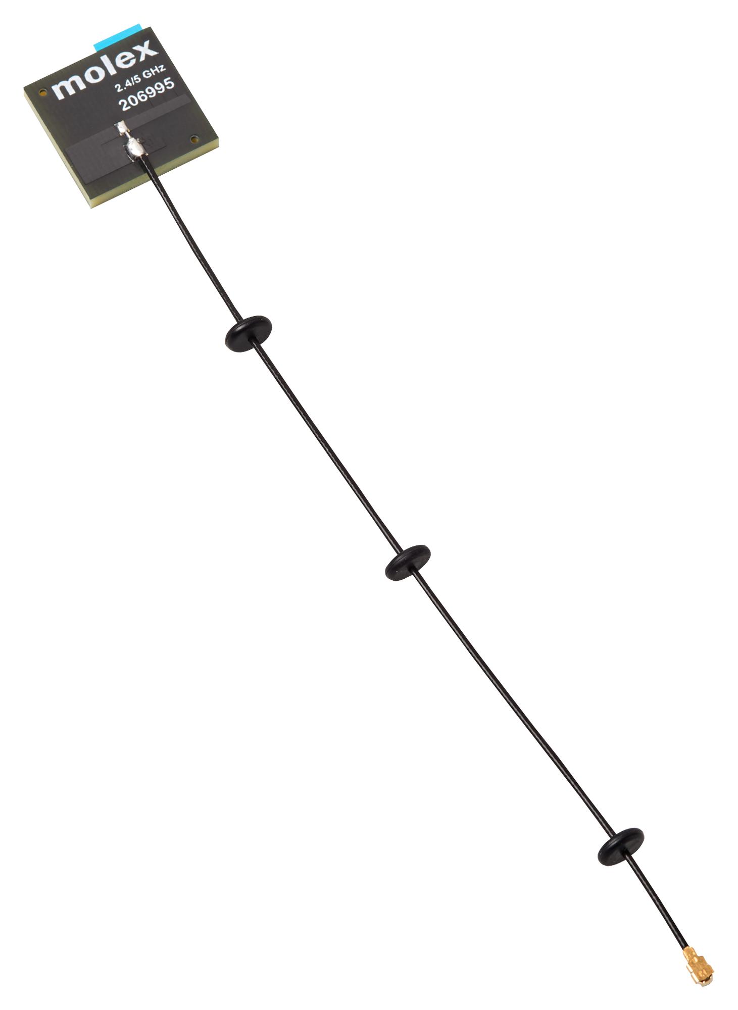 Molex/partner Stock 206995-0150 Rf Antenna, 5.15 To 5.85Ghz, 3.4Dbi